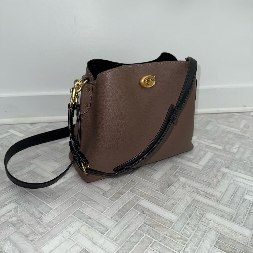 COACH Willow Colorblock Bucket Bag